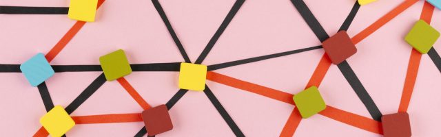 network-concept-with-colorful-squares