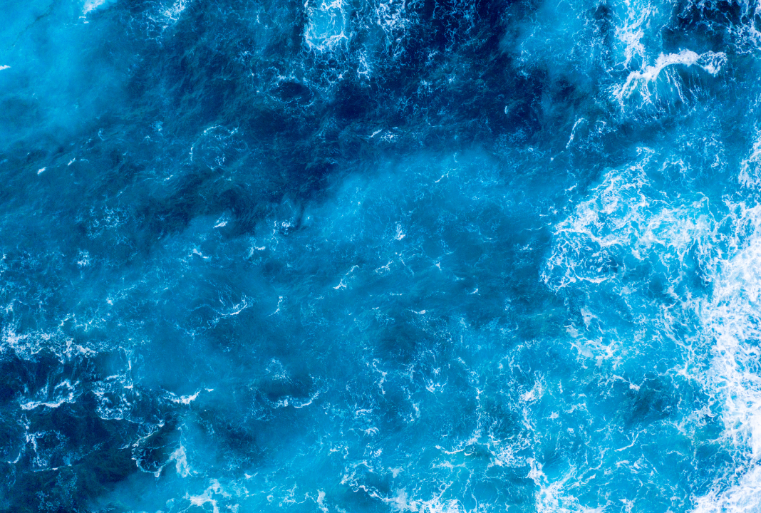 Océano azul