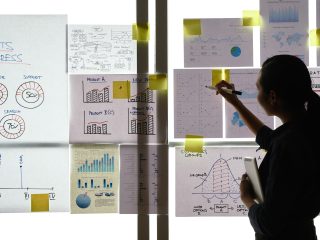 Businesswoman working